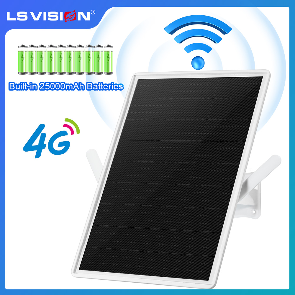 4G Lte Router Sim - LS VISION-enrutador Solar 4G LTE, punto