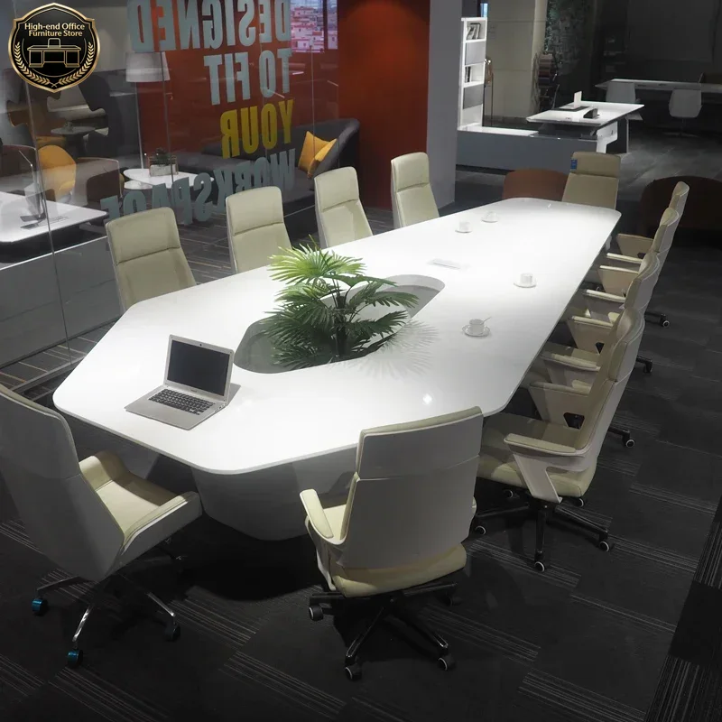 High Tech Office Room - Muebles de Oficina Modernos Blancos de