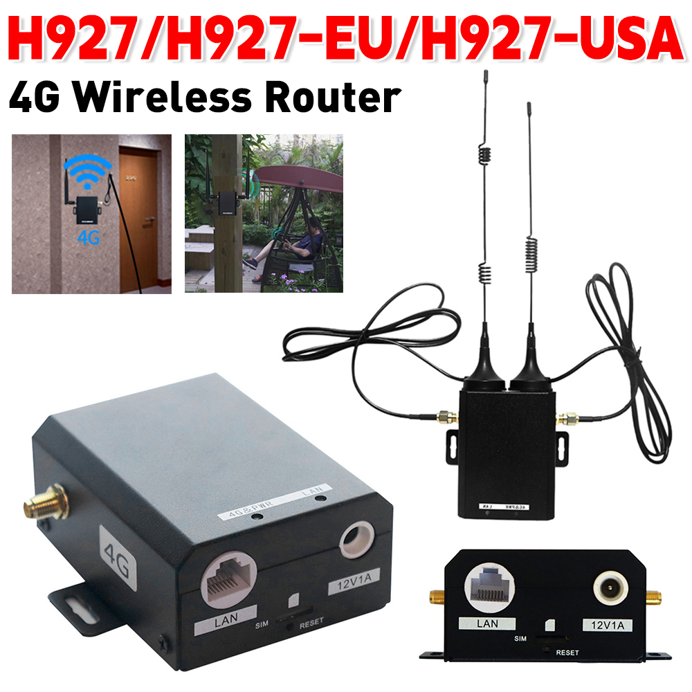 Router WiFi H927 de Grado Indu - 4G Lte Router Sim reseña y precio