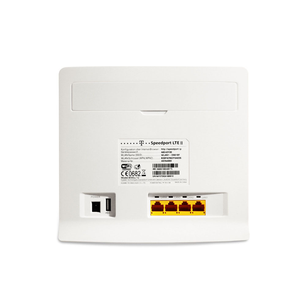 Módem inalámbrico 4G B593s-12  - 4G Lte Router Sim reseña y precio