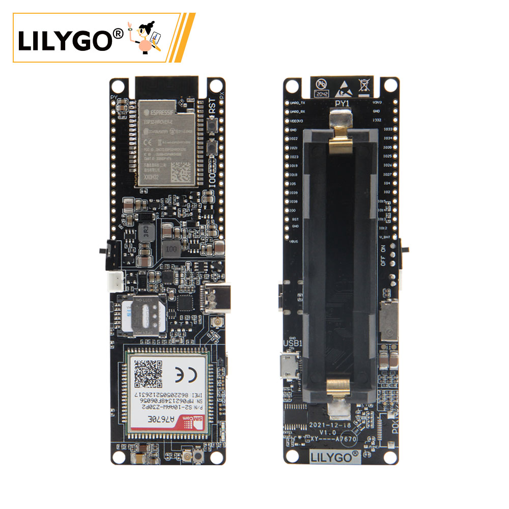 LILYGO® TTGO T-A7670G/E/SA R2  - 4G Lte Router Sim reseña y precio